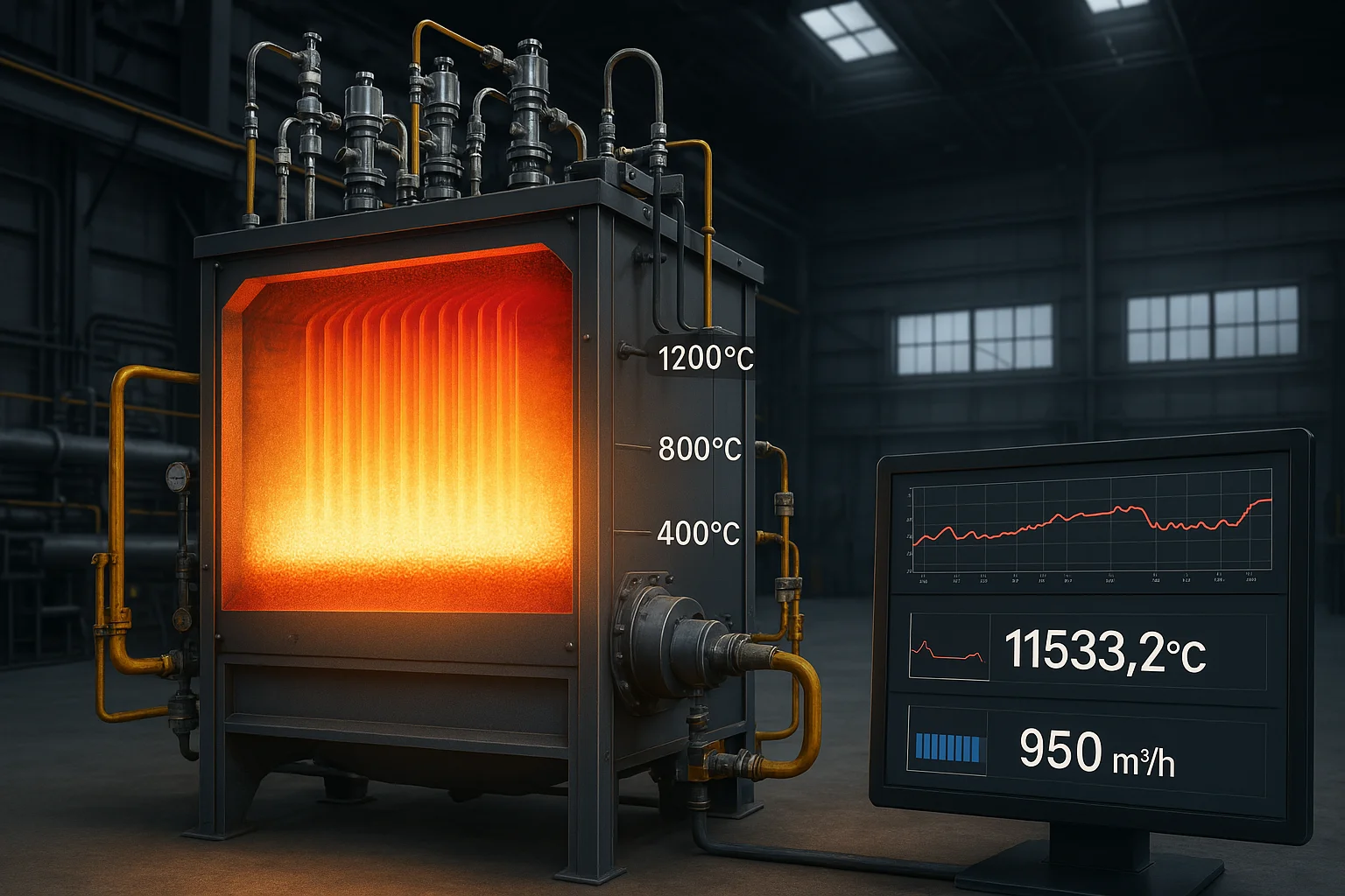 Furnace and Reactor Control: Managing High-Temperature Processes for Safe and Efficient Operation