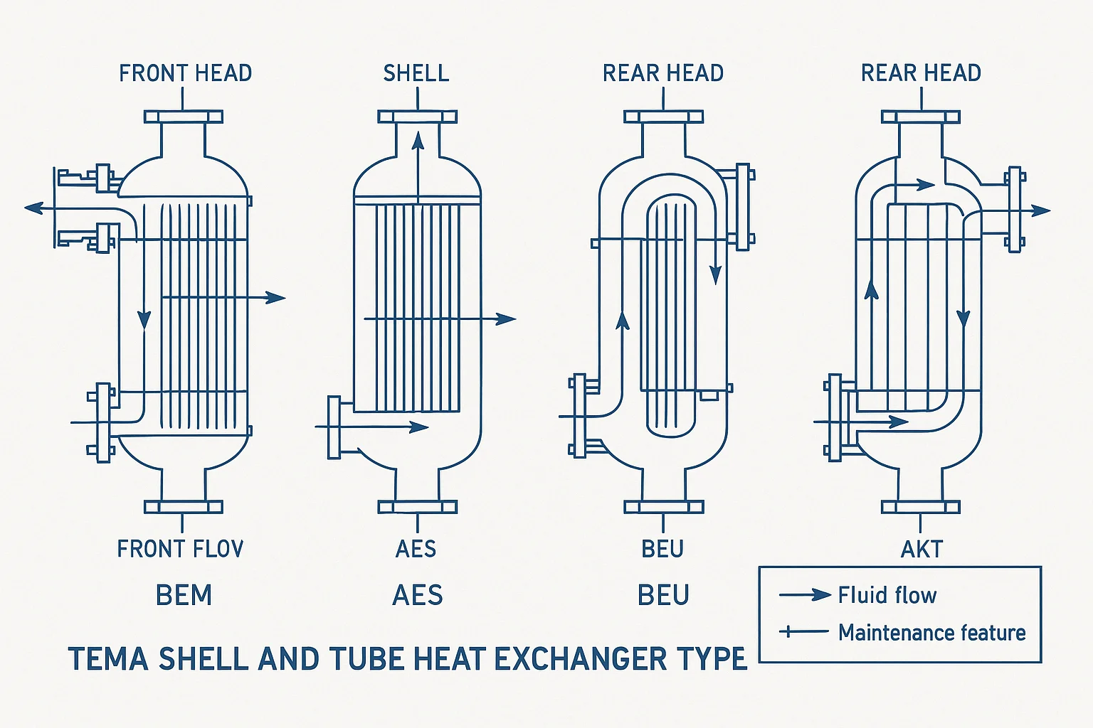 TEMA Types and Selection: Choosing the Right Shell and Head Configuration for Heat Exchangers