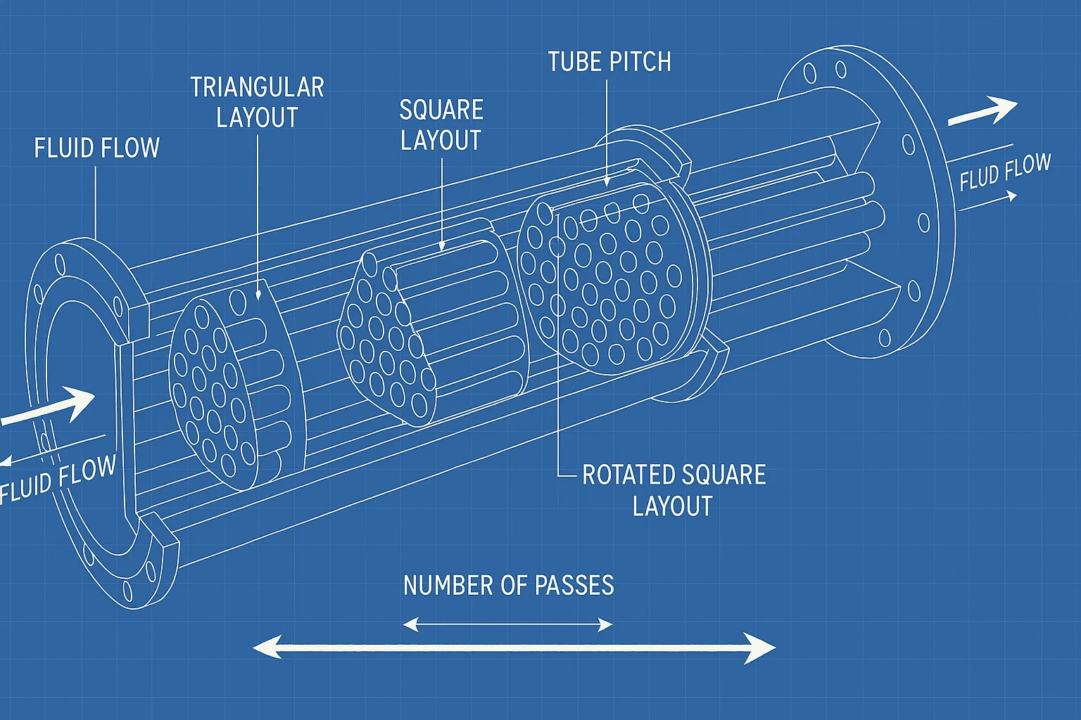 Bundle Design Parameters: Tube Layouts, Pitch, and Passes Explained