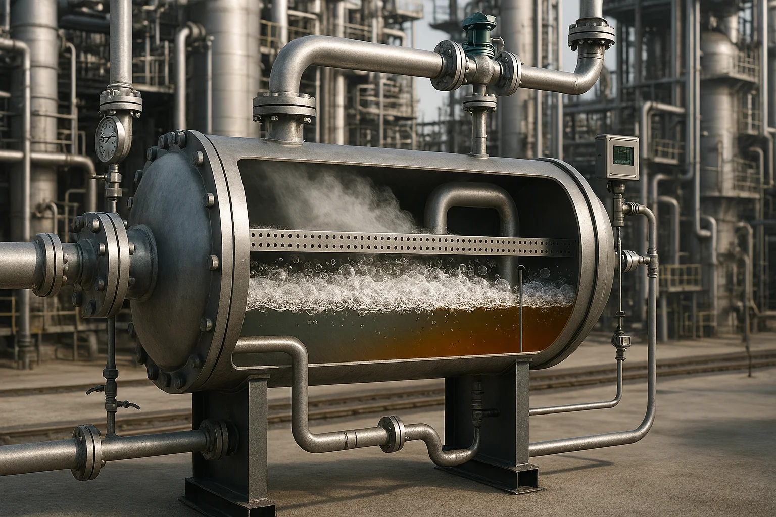 Fundamentals of Drum Sizing in Refineries and Petrochemical Plants