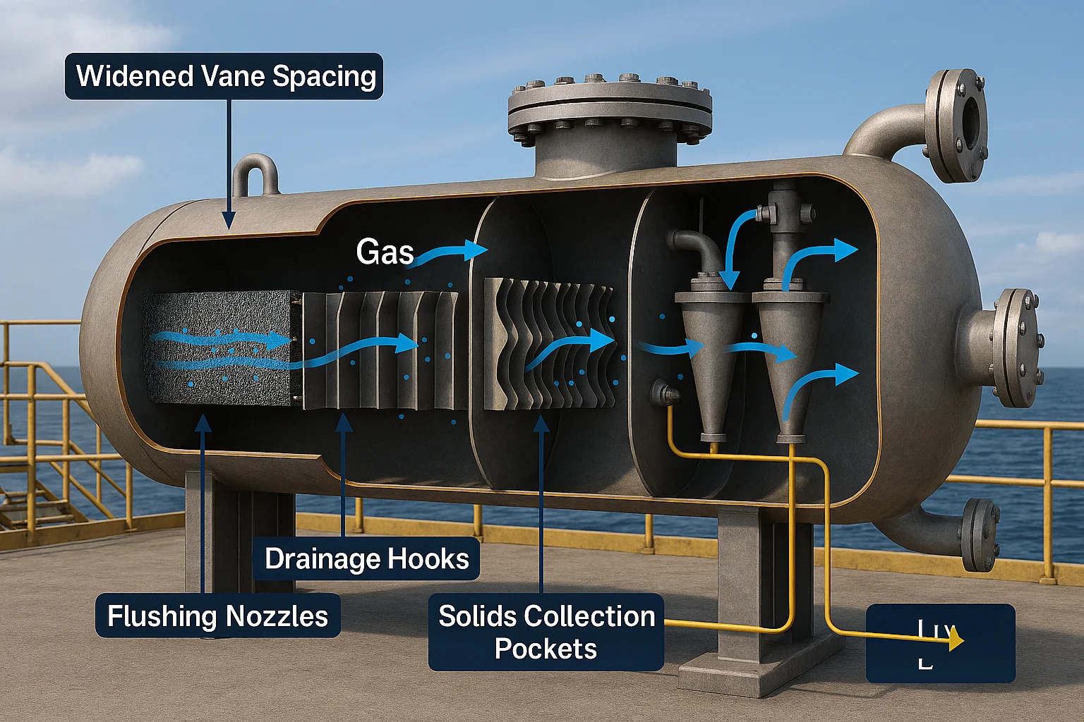 Special Design Considerations for Mist Eliminators in Fouling and High-Load Services