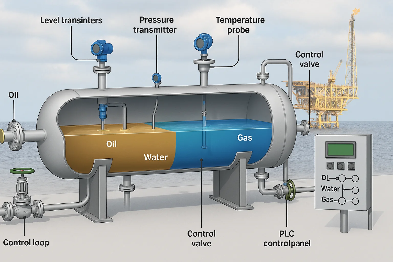 Instrumentation and Control Systems for Separators: Achieving Stable and Efficient Operation