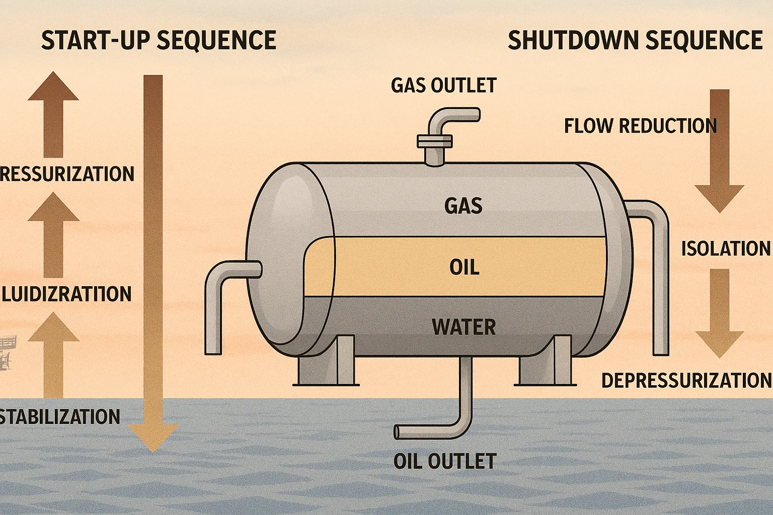 Separator Start-Up and Shutdown Procedures: Safe and Efficient Operation